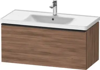 Duravit D-Neo Тумба под раковину подвесн. с 1-им ящ. 98,4x45,2x44h см, цвет: орех натур. DE425607979