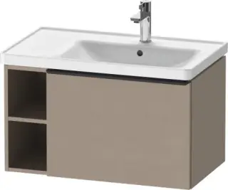 Duravit D-Neo Тумба под раковину подвесная с 1-им ящиком 78,4x45,2x44h см, цвет: лен DE425707575