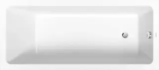 Duravit No.1 Ванна акриловая встраиваемая 170х75х42h см, цвет: белый глянцевый 700490000000000