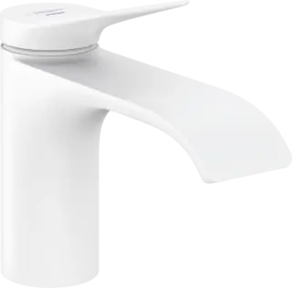 Hansgrohe Vivenis Кран для раковины однорычажный 80 для холодной воды, цвет: матовый белый 75013700