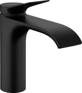 Hansgrohe Vivenis Смеситель для раковины однорычажный, без донного клапана, цвет: матовый черный 75022670
