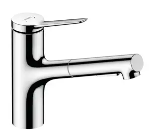 Hansgrohe Zesis Смеситель для кухни с выдвижным изливом, цвет: хром 74800000