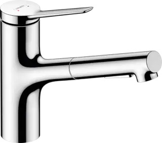 Hansgrohe Zesis Смеситель для кухни с выдвижным изливом, цвет: хром 74810000
