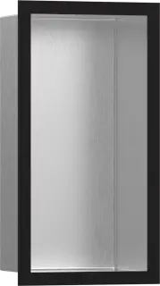 Hansgrohe XtraStoris Individual Полка в нишу встраиваемая 15х10х30h см, цвет: матовый черный 56094670