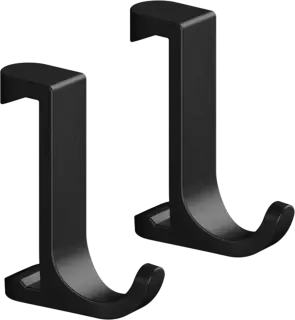 Hansgrohe WallStoris Крючки, 2 шт., пластик цвет: черный 27929670