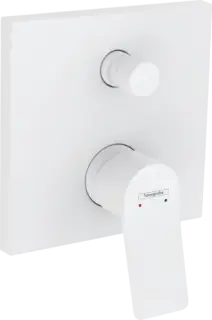 Hansgrohe Vivenis Смеситель для ванны встраиваемый на 2 потребителя, цвет: матовый белый 75416700