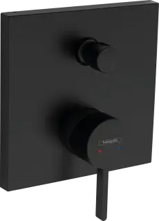 Hansgrohe Finoris Смеситель для ванны встраиваемый на 2 потребителя, цвет: матовый черный 76415670