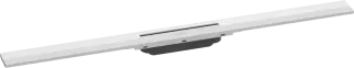 Hansgrohe RainDrain Внешняя часть линейного слива для укор. душа 120х6х1h см, цвет: белый 56047700