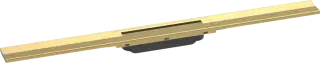 Hansgrohe RainDrain Внешняя часть линейного слива для укор. душа 80х6х1h см, цвет: золото 56044990