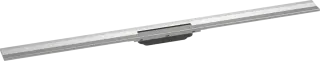 Hansgrohe RainDrain Внешняя часть линейного слива для душа 120х7,6х1h см, цвет: нерж. сталь 56054800