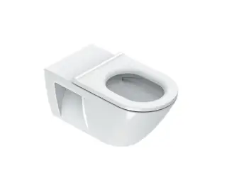 GSI Community Унитаз подвесной для инвалидов безободковый, смыв swirlflush, цвет: белый глянцевый 761511