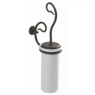 Globo Paestum Ершик для унитаза подвесной с керамической колбой, цвет: белый PA042