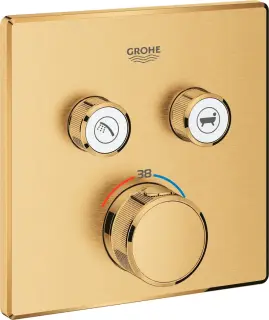 Grohe Grohtherm SmartControl Термостатический смес. к ванне с душем, цвет: холодный рассвет, матовый 29124GN0