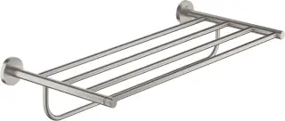 Grohe Essentials Полка для полотенец 55 см, цвет: сталь 40800DC1