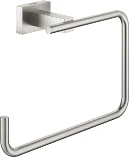 Grohe Essentials Cube Полотенцедержатель 18,6 см, цвет: суперсталь 40510DC1
