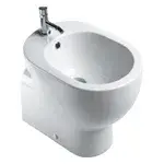 Catalano C Light Биде напольное 35x52 см с 1 отв. под смеситель и переливом, цвет: белый глянцевый BICB52