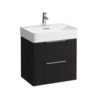 Laufen Base Тумба подвесная, 2 ящика 58х39х51h см, цвет: темный вяз 4.0225.2.110.263.1