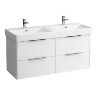 Laufen Base Тумба подвесная, 4 ящика 44х116х53h см, цвет: белый 4.0249.4.110.260.1