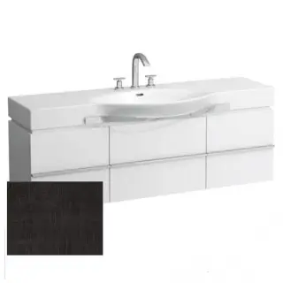 Laufen Case Тумба под раковину подвесная, 2 ящ. 149х37х42h см, цвет: дуб антрацит 4.0135.2.075.548.1