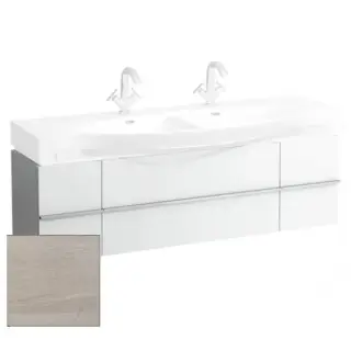 Laufen Palace Тумба под двойную раковину, 1 ящик 149х37х42h см, цвет: дуб светлый 4.0135.3.075.519.1