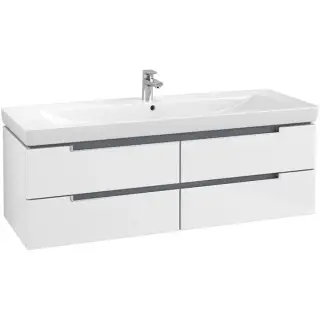 Villeroy & Boch Subway 2.0 Тумба подвесная под раковину, 128,7x42x44,9 см, цвет: белый A69100DH