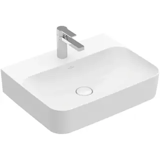 Villeroy & Boch Finion Раковина накладн. прям., 1 отв. под смеситель, 60x47 см, цвет: белый 416864R1