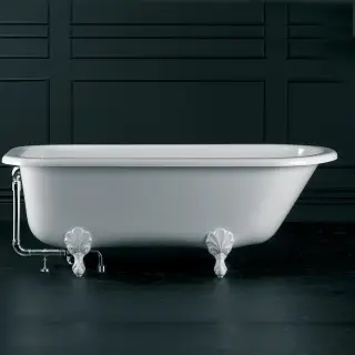 Victoria + Albert Hampshire Ванна, 170х78 см, цвет: белый HAM-N-SW-OF+FT-HAM-SW