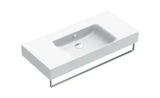 Catalano Comfort Раковина подвесная 100x47x15,5h см, с переливом, покр Cataglaze, цвет: белый глянц. 0221010001