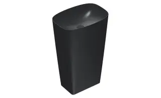 Catalano Green Раковина напольная 55x38x85h см, без перелива, покр. Cataglaze, цвет: черный матовый 0428551022