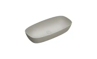 Catalano Zero Раковина чаша 80x40x14h см, без перелива, покрытие Cataglaze, цвет: цемент матовый 0622800023