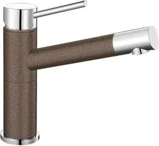 Blanco Alta Compact Смеситель для кухни, излив вращ. на 360°, цвет: хром 515324