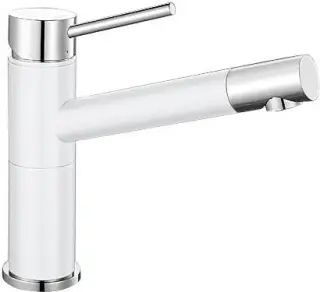 Blanco Alta Compact Смеситель для кухни, излив вращ. на 360°, цвет: хром 515317