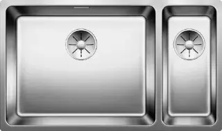 Blanco Andano Кухонная мойка, встр. снизу 74,5x44x19h, цвет: сталь 522991