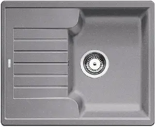 Blanco Zia Кухонная мойка, встр. сверху 61,5x51x19h, цвет: серый 516919