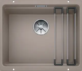 Blanco Etagon Кухонная мойка, встр. снизу 53x46x19h, цвет: серый 522234