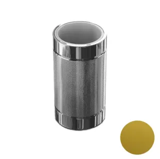 Bertocci Officina 01 Cтакан для зубных щеток настольный, цвет: золото 127 7530 5050
