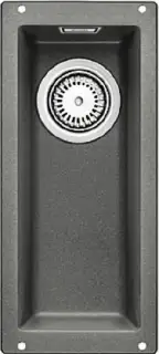 Blanco Subline Мойка дополнительная, встр. снизу 19x46x13h, цвет: черный 523396