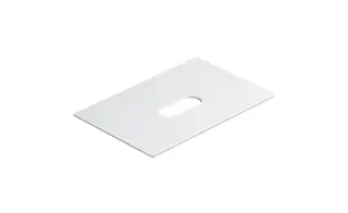 Catalano Ceramic Top Столешница керамическая 75x50 см, цвет: белый матовый 0830750021