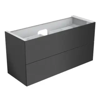 Keuco Edition 11 Тумба под раковину, подвесная 140x53,5x70h см, цвет: антрацит 31362 390000