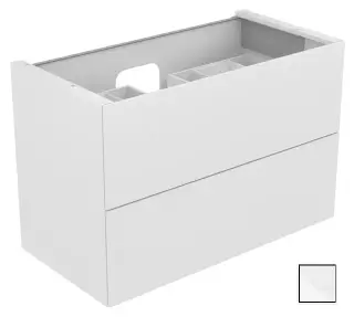 Keuco Edition 11 Тумба под раковину, подвесная 105x53,5x70h см, цвет: белый 31352 300000