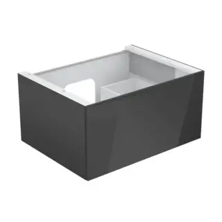 Keuco Edition 11 Тумба под раковину, подв. с внутр. подсветкой 70x53,5x35h см, антрацит 31341 110100