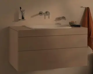 Keuco Edition 400 Тумба под раковину 105x53,5x54,6h см, цвет: трюфель 31572 370000
