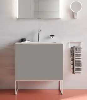 Keuco Plan Тумба под раковину 65x60,5x49h см, цвет: инокс матовый 32952 290000