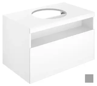 Keuco Stageline Тумба под раковину, 1 ящик 80x49x54,9h см, цвет: инокс матовый 32863 290000