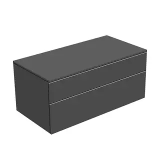 Keuco Edition 400 Тумба боковая подвесная 105x53,5x47,2h см, цвет: антрацит 31753 390000