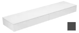Keuco Edition 400 Тумба боковая подвесная 210x53,5x19,9h см, цвет: антрацит 31770 390000