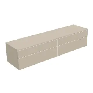 Keuco Edition 400 Тумба боковая подвесная 210x53,5x47,2h см, цвет: кашемир 31773 450000