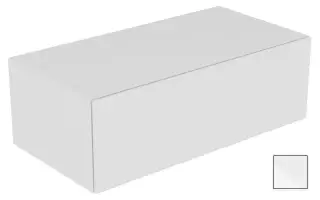 Keuco Edition 11 Тумба боковая подвесная, с подсветкой внутри 105x53,5x35h см, белый 31324 210100