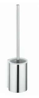 Keuco Plan Ершик для унитаза напольный с пластиковой колбой, цвет: алюминий 14972 170200