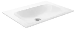 Keuco Plan Раковина встраиваемая 65,5x49,3x1,7h см, цвет: белый 32950 316500